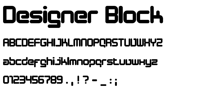 Designer Block police